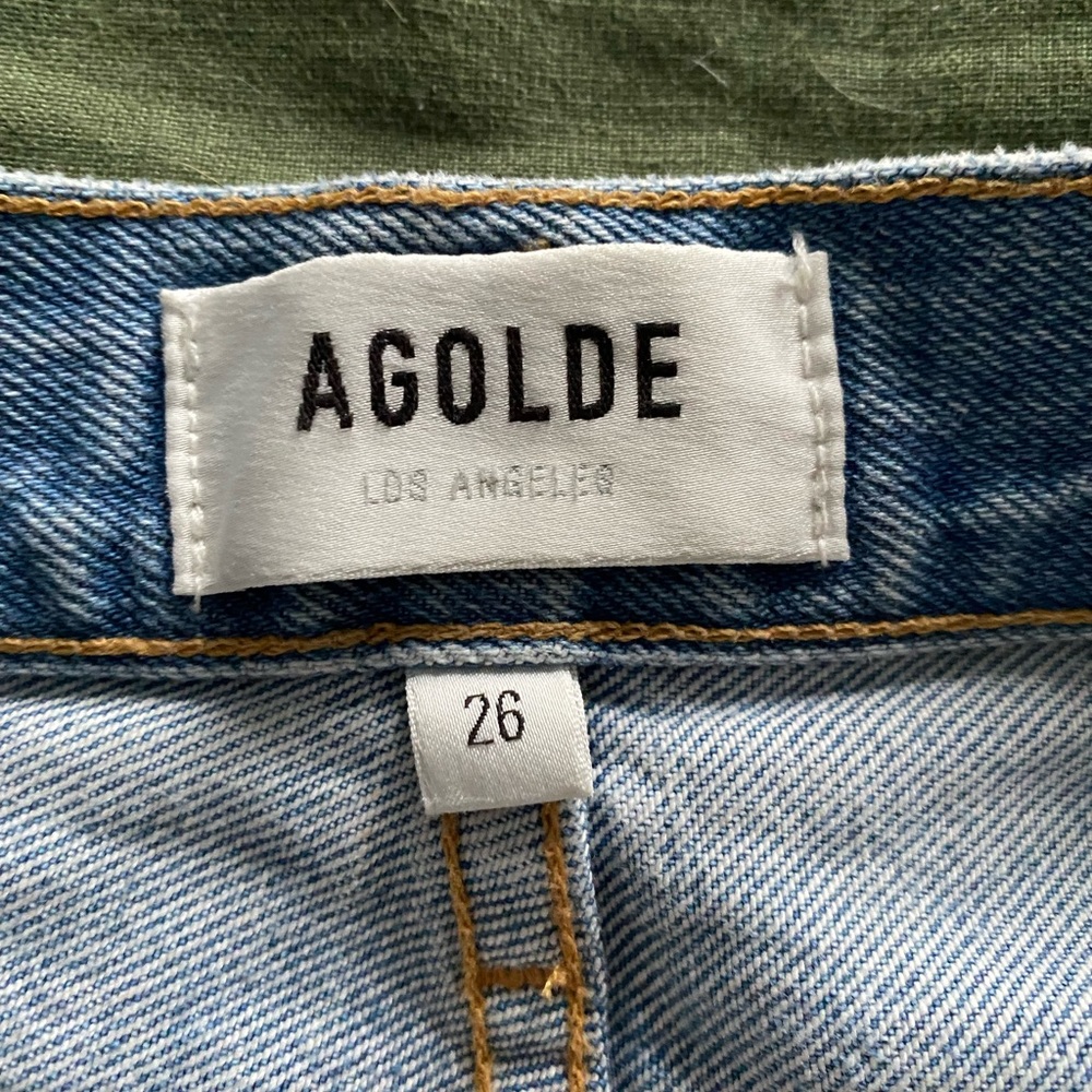 Agolde 90’s Pinch Waist High Rise Straight Jean (26)